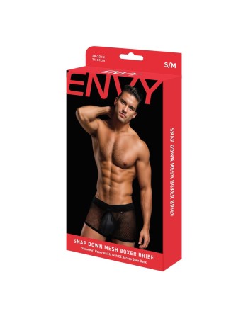 Men's Boxer Shorts Envy Black L/XL