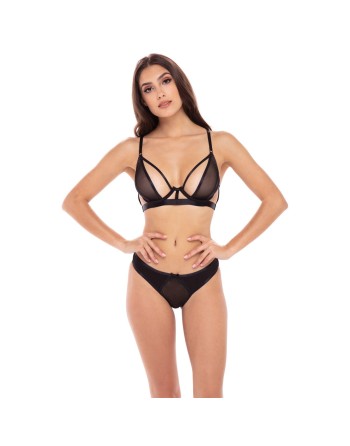 Ensemble de Lingerie René Rofé Noir (S/M)