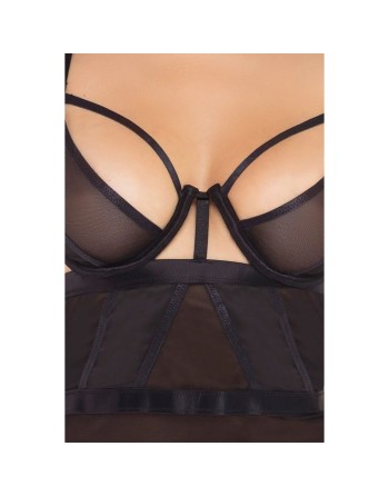 Ensemble de Lingerie René Rofé Noir (S/M)