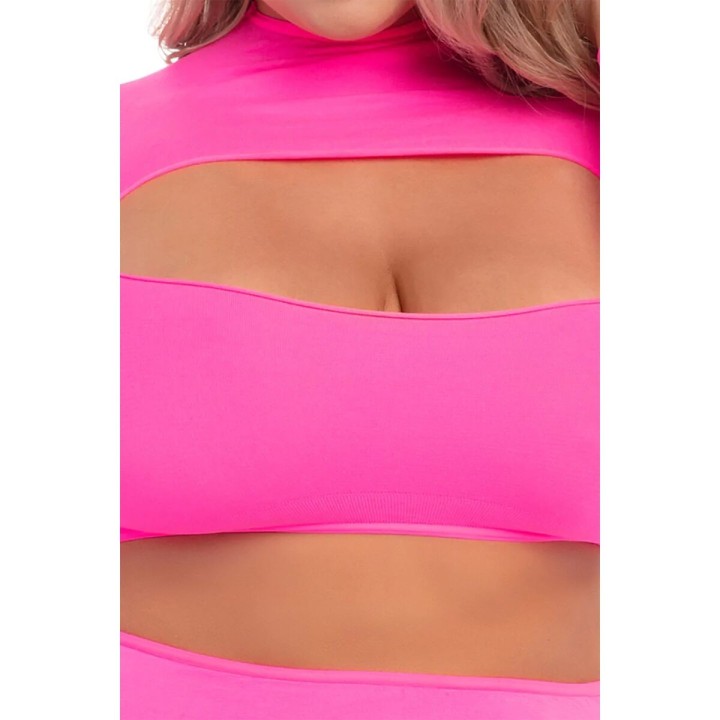 Undertøj Sæt Pink Lipstick Pink (3XL/4XL)