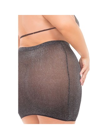 Underwear Set Pink Lipstick Black (XL)