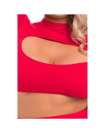 Underwear Set Pink Lipstick Red (3XL/4XL)