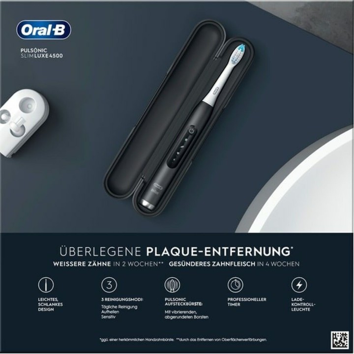 Brosse à dents électrique Braun Pulsonic Slim Luxe 4500
