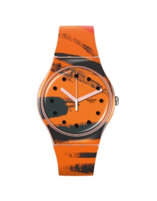 Herrenuhr Swatch SUOZ362 Orange