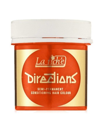 Semi-Permanent Tint Directions Color La Riché Color Semi Apricot