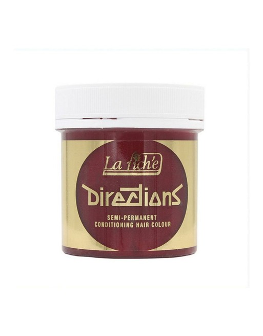 Tinte Semipermanente Directions Color La Riché Color Semi Pillarbox Red