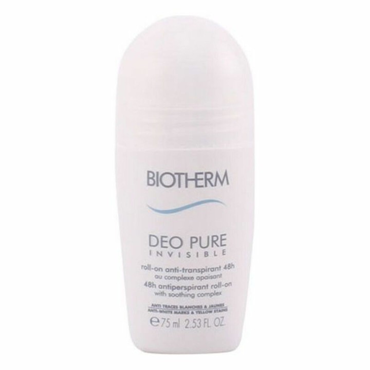 Deodorante Roll-on Pure Invisible Biotherm