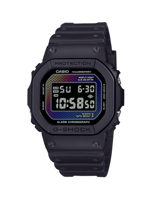 Montre Homme Casio G-Shock THE ORIGIN - RAINBOW BRICK WALL SERIE Noir
