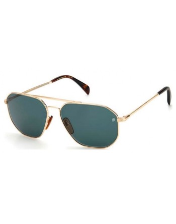 Solbriller til mænd David Beckham DB-1041-S-06JG0QT Gylden ø 60 mm