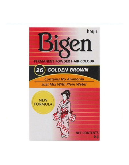 Tintura Permanente Bigen 26 Marrón Nº26 (6 gr)