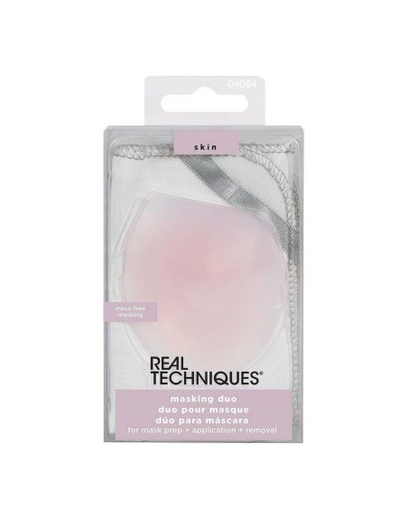 Set de Cosmética Unisex Masking Duo Real Techniques Masking Duo Exfoliante 2 Piezas (2 pcs)