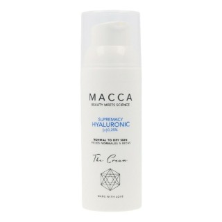Intensiv Fugtgivende Creme Supremacy Hyaluronic Macca 0,25% Hyaluronsyre Tør hud (50 ml)