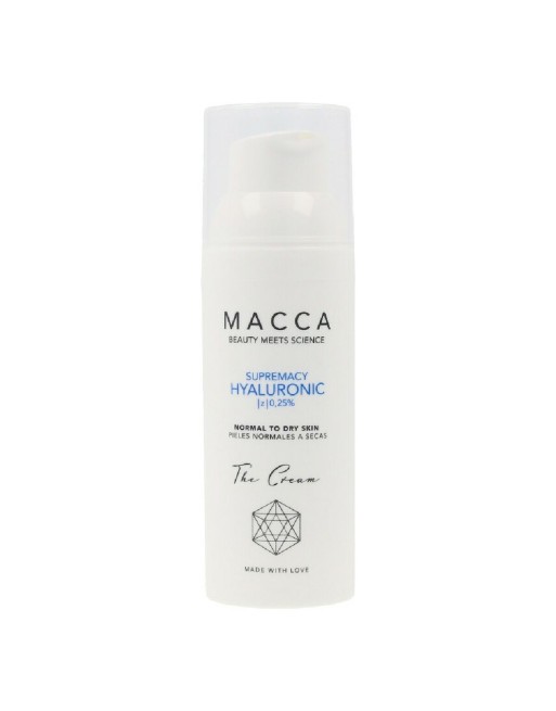 Crema Hidratante Intensiva Supremacy Hyaluronic Macca 0,25% Ácido Hialurónico Piel Seca (50 ml)