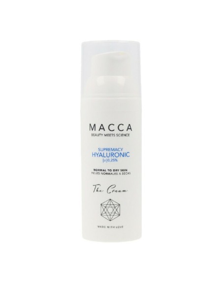 Crema Hidratante Intensiva Supremacy Hyaluronic Macca 0,25% Ácido Hialurónico Piel Seca (50 ml)