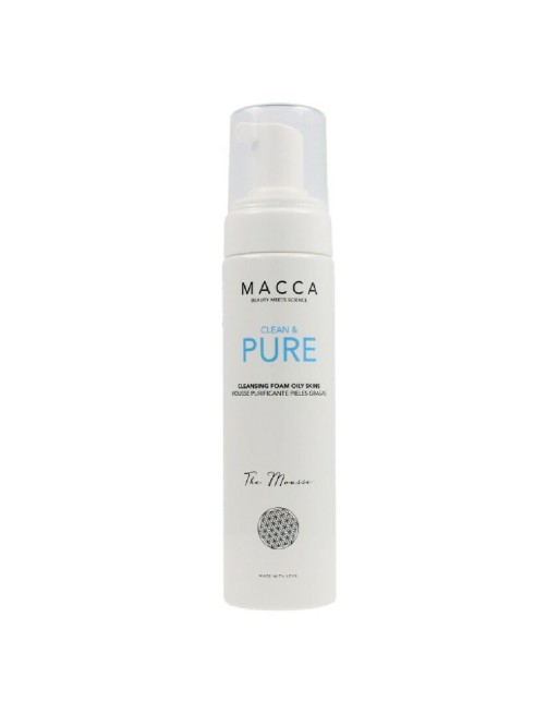 Rensemousse Clean & Pure Macca Clean Pure Fedtet hud 200 ml