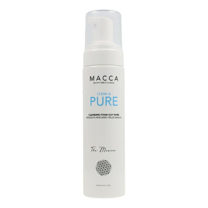Rensemousse Clean & Pure Macca Clean Pure Fedtet hud 200 ml
