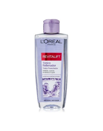 Forfriskende Rensetoner Revitalift L'Oreal Make Up Fyldstoffer til ansigtslinjer (200 ml)