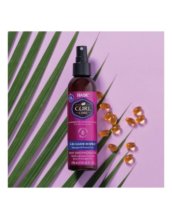 Antiaging Shampoo 2 in 1 HASK Curl Care 5 in 1 Lockiges Haar (175 ml)