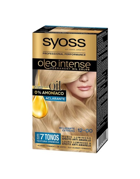 Amoniakfreie Färbung Syoss Olio Intense Nº 12