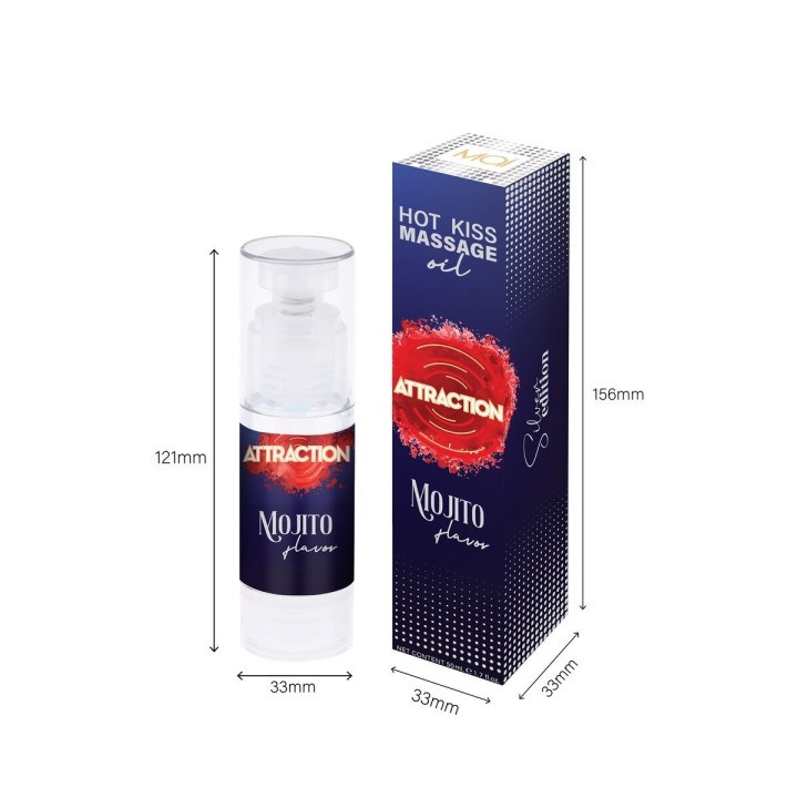 Erotic Massage Oil Attraction 50 ml