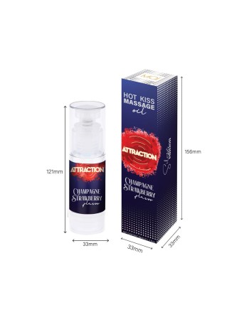 Olio per Massaggio Erotico Attraction 50 ml