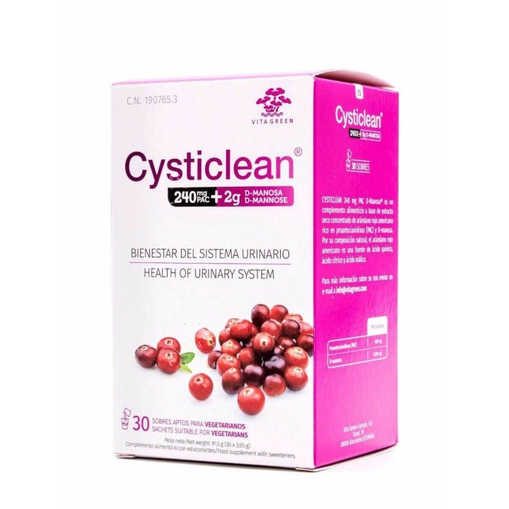 Multi-næringsstoffer CYSTICLEAN D-MANOSA