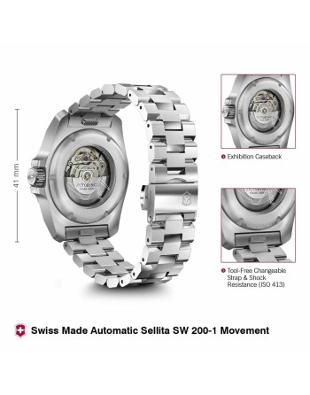 Herrenuhr Victorinox V242020 Silberfarben