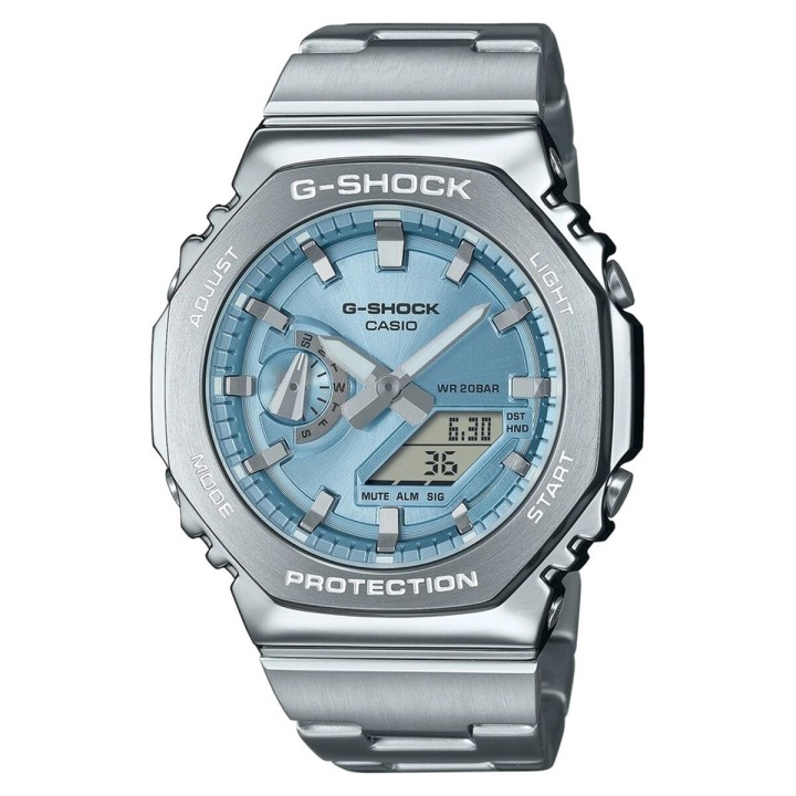 Orologio Uomo Casio G-Shock OAK G-STEEL LIGHT BLUE