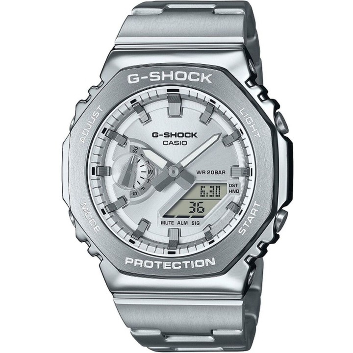 Orologio Uomo Casio G-Shock OAK G-STEEL CLASSIC SILVER