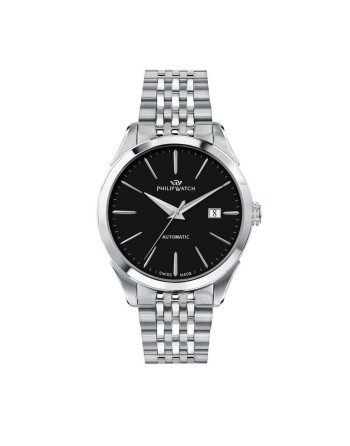 Orologio Uomo Philip Watch R8223217001 Nero Argentato (Ø 41 mm)