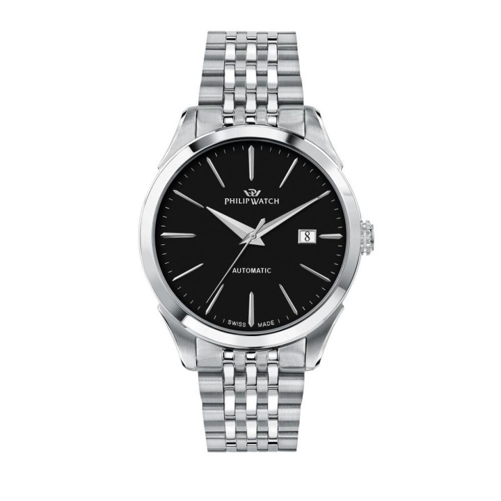 Herreur Philip Watch R8223217001 Sort Sølvfarvet (Ø 41 mm)