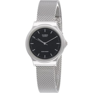 Unisex ur Casio VINTAGE Sort Sølvfarvet (Ø 35 mm)