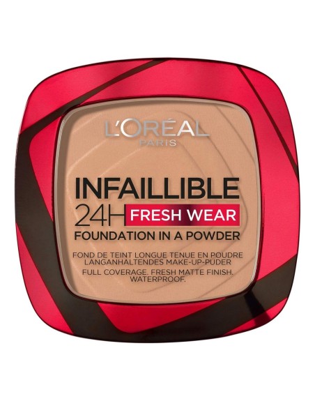 Base de Maquillaje en Polvo L'Oreal Make Up Infallible 24H Fresh Wear (9 g)
