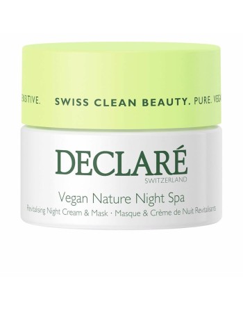 Forfriskende Crememaske Vegan Nature Night Spa Declaré (50 ml)