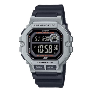 Herreur Casio ILLUMINATOR Sort (Ø 44,5 mm)