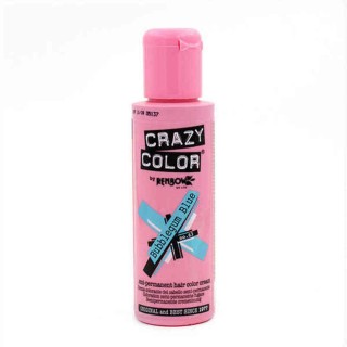Semi-permanent Farve Crazy Color 002281 Nº 63 Bubblegum Blue (100 ml)