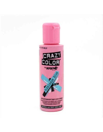 Semi-permanent Farve Crazy Color 002281 Nº 63 Bubblegum Blue (100 ml)