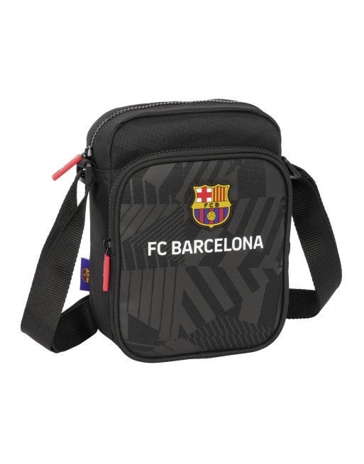 Sac à Bandoulière F.C. Barcelona Black Noir 16 x 22 x 6 cm