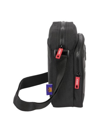 Skuldertaske F.C. Barcelona Black Sort 16 x 22 x 6 cm