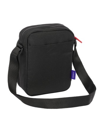 Bolso Bandolera F.C. Barcelona Black Negro 16 x 22 x 6 cm
