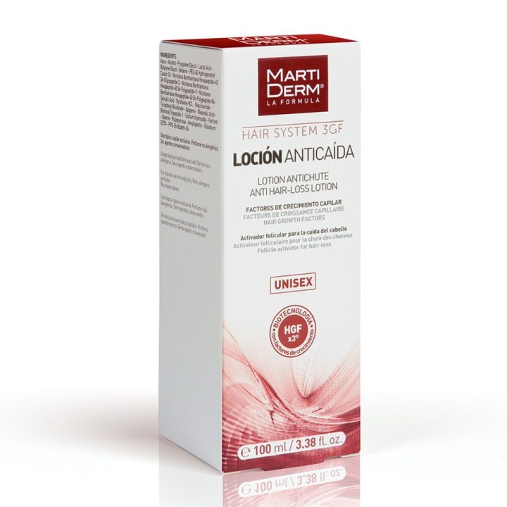 Lozione Anticaduta per Capelli Martiderm HAIR SYSTEM 100 ml