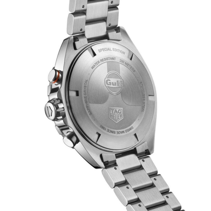 Orologio Uomo Tag Heuer FORMULA 1 GULF SPECIAL EDITION (Ø 43 mm)