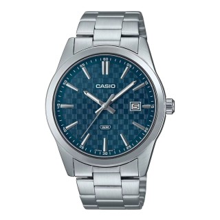 Herreur Casio DATE CARBON LOOK DIAL - PETROL BLUE (Ø 41 mm)