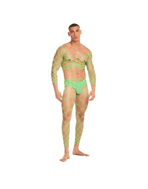 Underwear Set Rainbow Party Green (S/M)