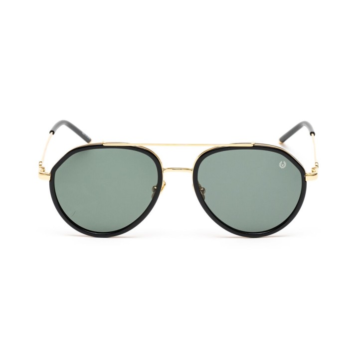Occhiali da sole Uomo Belstaff ROADMASTER-II-NEGRO Dorato Ø 55 mm