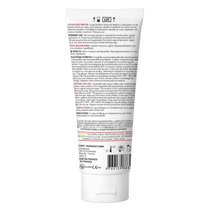 Gleitmittel Erdbeere Exsens 100 ml