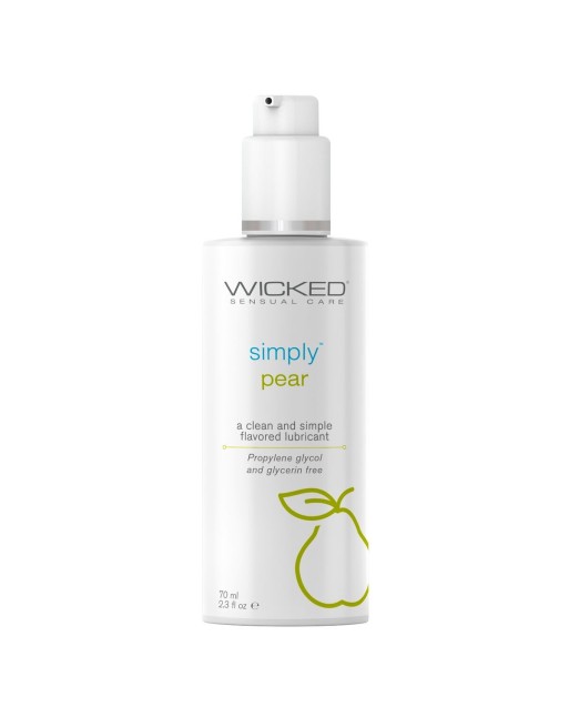 Lubricante Wicked Sensual Care Simply Pear 70 ml