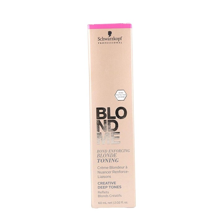 Tinte Permanente Blondme Toning Intense Schwarzkopf Turrón (60 ml)