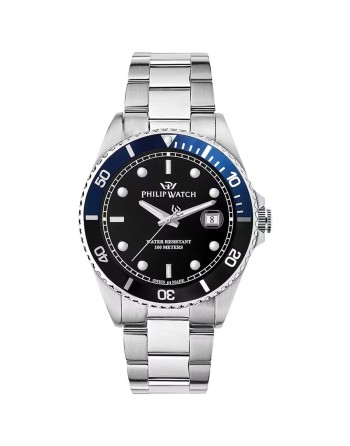 Herrenuhr Philip Watch R8253597091 Schwarz Silberfarben