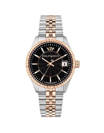 Reloj Hombre Philip Watch R8253597085 Negro Plateado